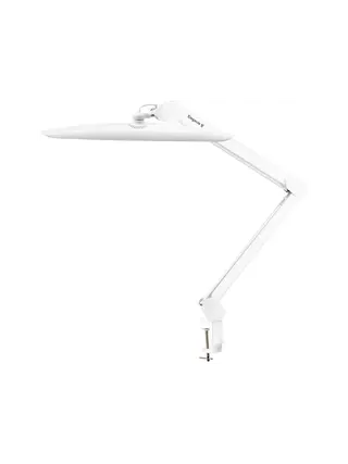 LED dílenská lampa Elegantní bílá