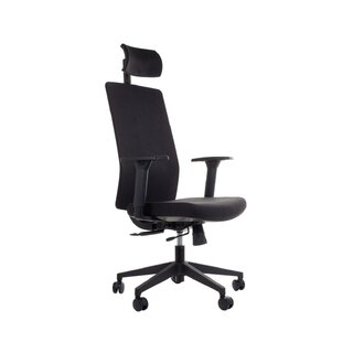 Ergonomická kancelářská židle ZN-807-B - Černá