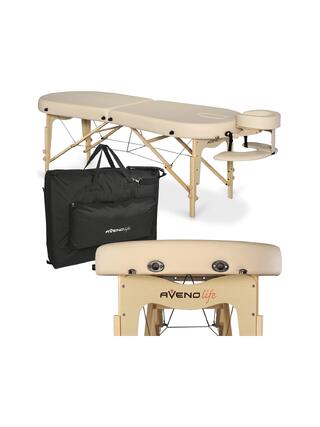 Masážní lavice Elza Soft Touch K607 Moco Beige