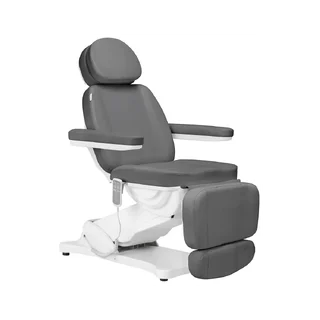 Elektrické kosmetické křeslo SILLON CLASSIC 3 motory šedé