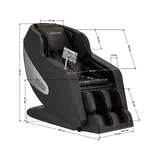 Masážní křeslo Sakura Comfort Plus 806 - černé