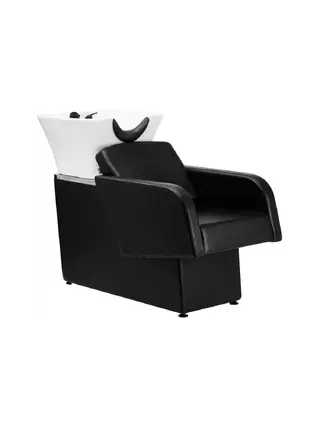 Kadeřnictví Turyn, mycí jednotka, černá