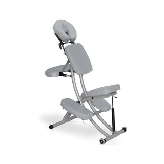 Masážní křeslo Prestige Pneumatic Lift K029 Šedé