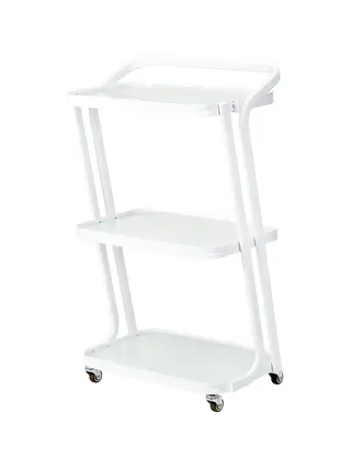 Pojízdný vozík Giovanni Table H6701 bílý