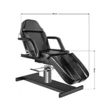 Hydraulické pedikérské křeslo 210c pedi, černé